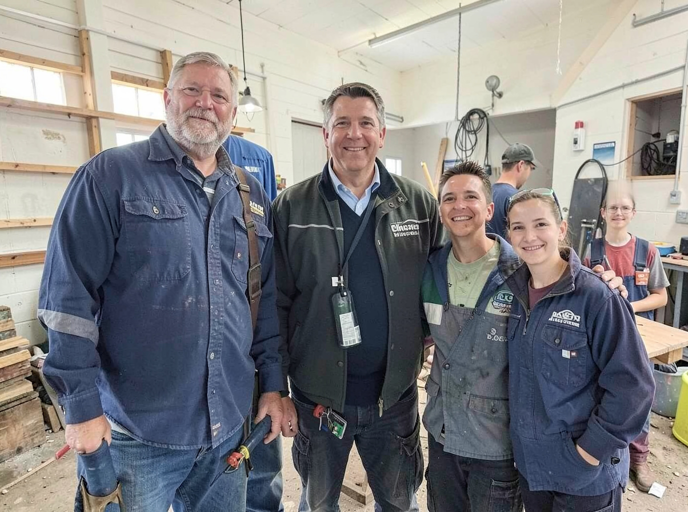 The Roofing Contractor Jackson team