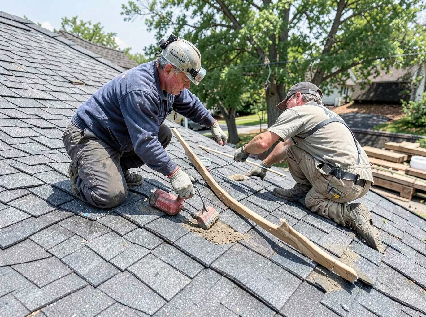 Asphalt Shingle Roof Replacement in Jackson, TN