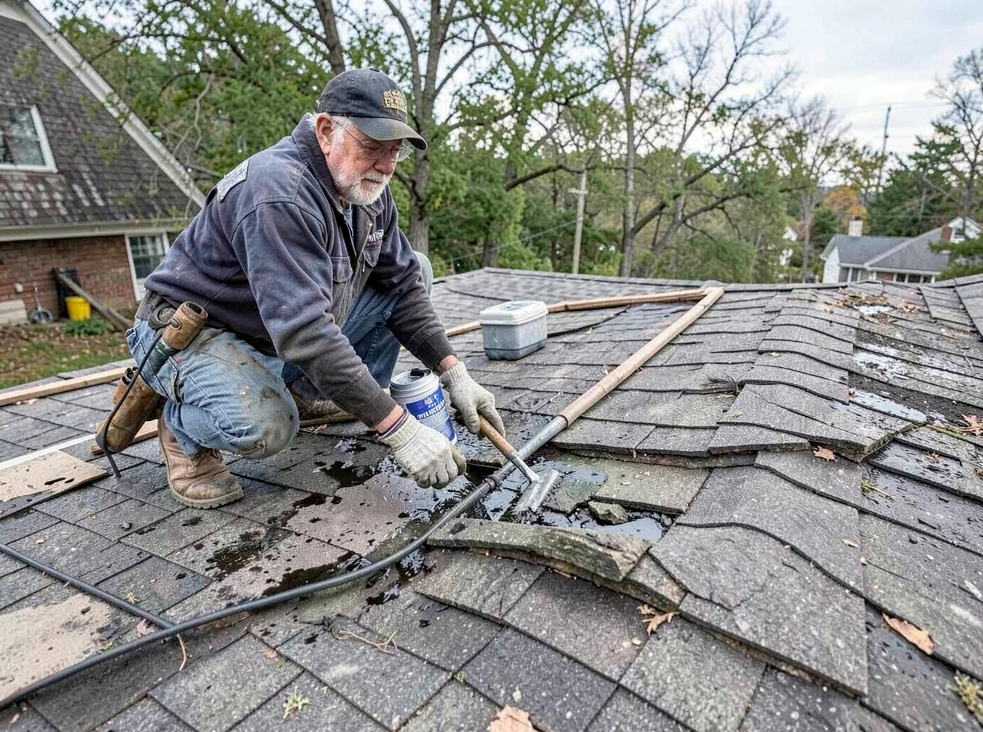 roofing contractor in Central Jackson, TN