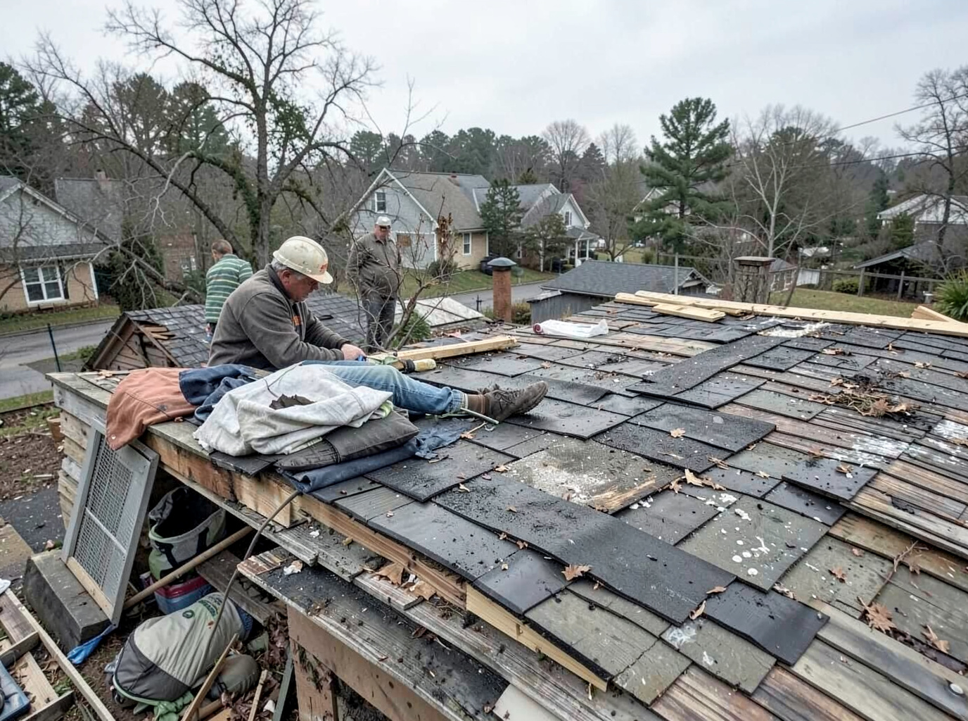 Storm Damage Roof Repair in Jackson, TN
